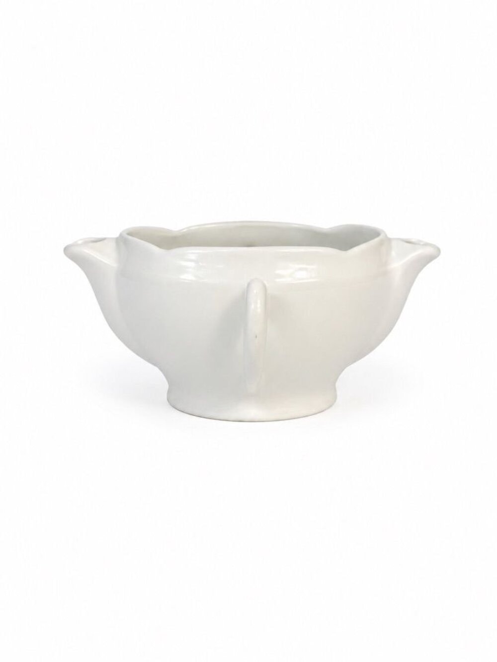 Ironstone Gravy Separator Classic Whiteware Porcelain Apilco France Replacement
